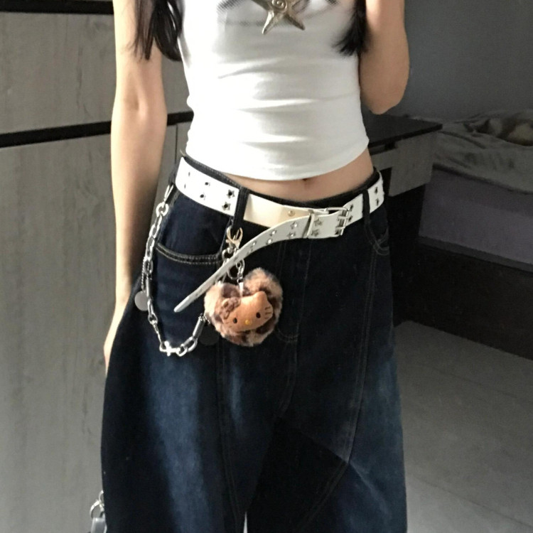 大码美式复古字母刺绣弯刀牛仔七分裤女夏季新款宽松直筒百搭中裤,淘宝优惠券,粉丝福利购,淘宝优惠卷