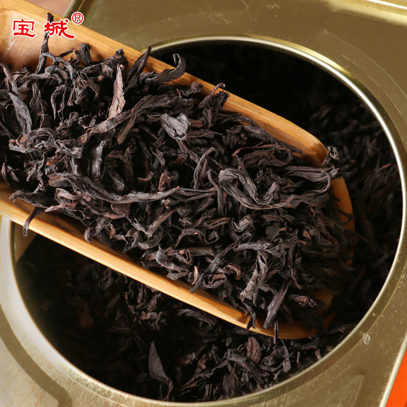 宝城大红袍茶叶罐装浓香型散装900g乌龙茶碳培潮汕口粮茶A507 - 图0