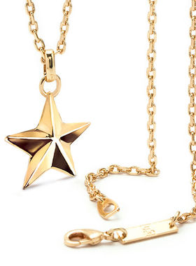 SOLO五角星吊坠项链情侣生日礼物