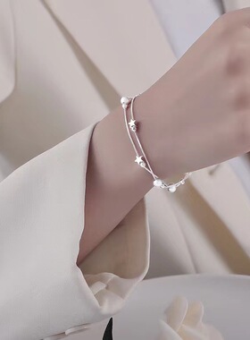 女款925纯银时尚2023年新款手链