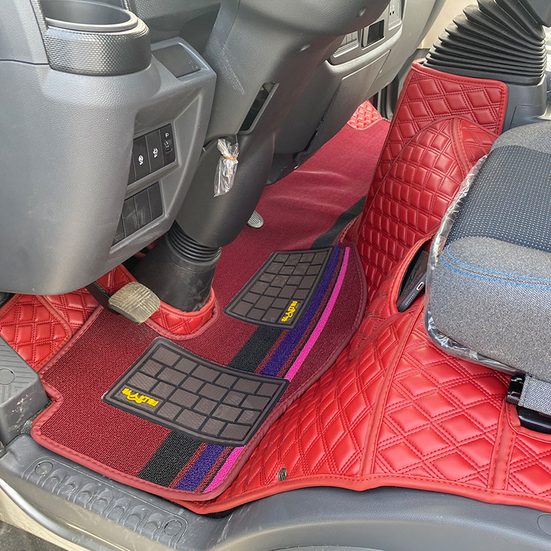 东风凯普特星云K6E脚垫多利卡D6福瑞卡F6R6新能源E星EV18货车脚垫