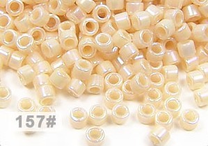 DB古董珠御幸MIYUKI日本beads串珠 1.6mm/2g不透明五17色157-216-图1