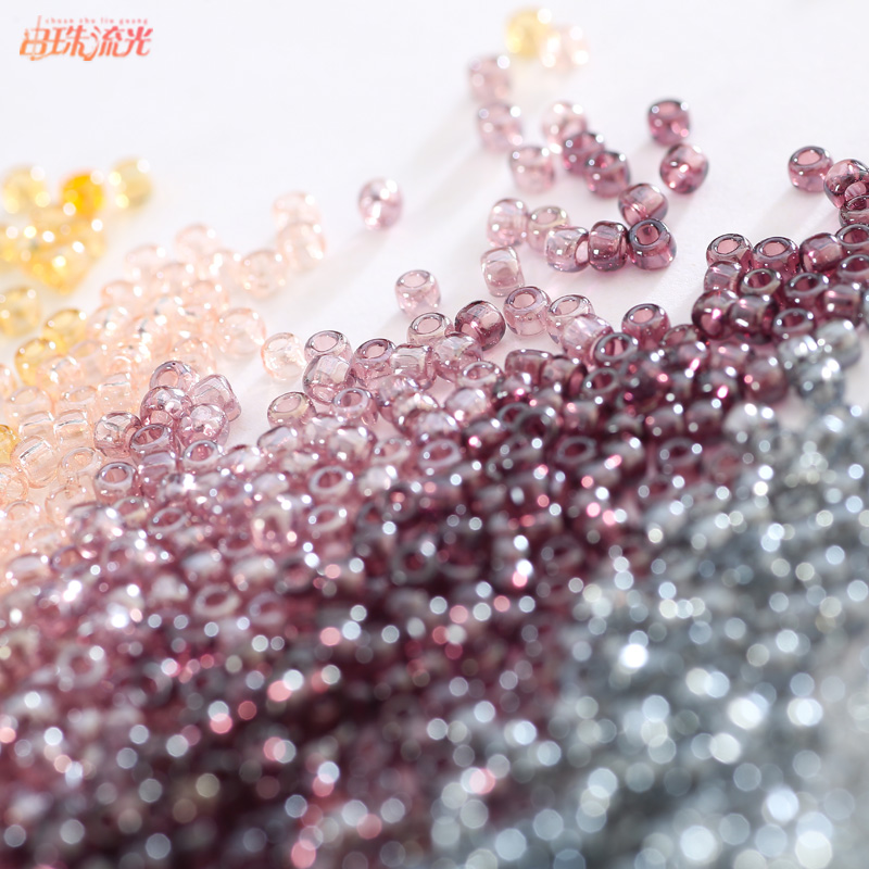 TOHO东宝米珠日本进口beads 3mm/10g透明珠光串珠饰品材料散珠-图1