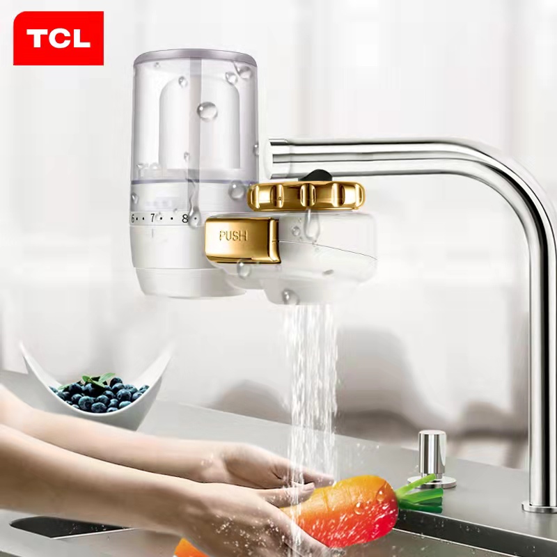 TCL净水器家用 厨房水龙头过滤器 自来水直饮净化器滤水器净水机