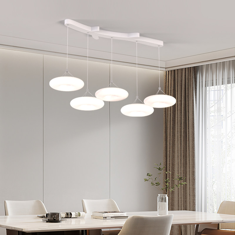 2025年新款客厅吊灯现代简约圆形飞碟全光谱餐厅卧室灯,淘宝优惠券,粉丝福利购,淘宝优惠卷