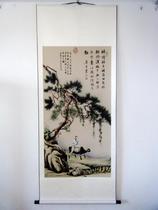 Photo by Coros edition of the Ming Tang Yin landscape painting (riding a cows picture) Juanbu hanging paintings and paintings of the world