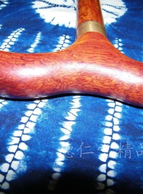手杖文明棍花纹礼品白酸枝