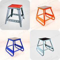 Cross country motorcycle repair stool for display parking bracket starting car iron stool for changing machine oil and maintenance tool in frame