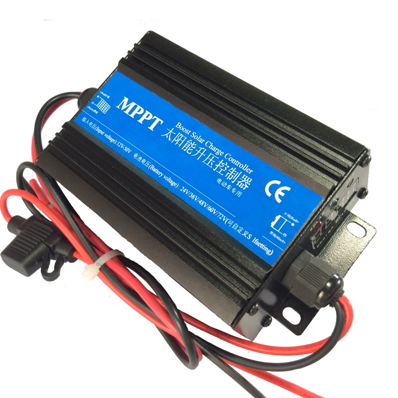 MPPT太阳能升压控制器电动三轮车光伏发电48V60V72V电瓶车充电器 - 图3