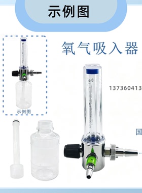 中心供氧墙式氧气吸入器湿化瓶润氧吸氧装置过滤雾化流量计救护车