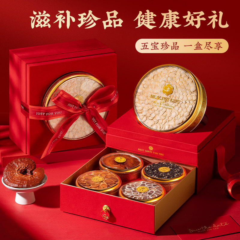 新年礼物送长辈丈母娘送妈妈领导提亲礼品高档礼盒见面礼过年春节