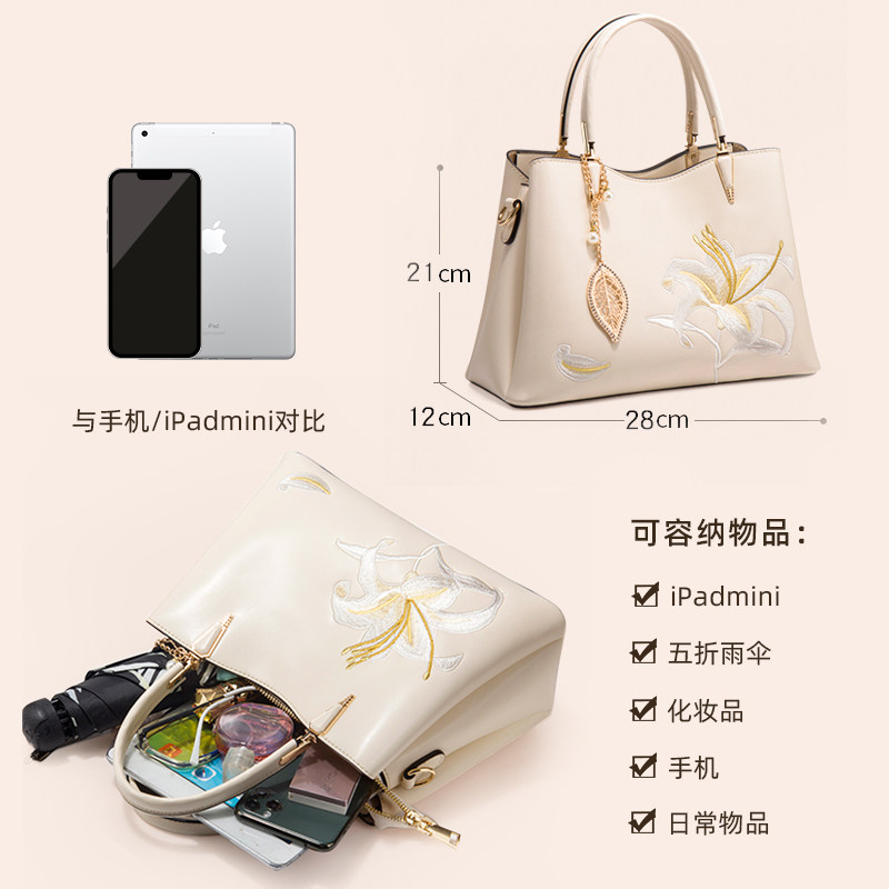 妈妈生日礼物实用适合送母亲婆婆丈母娘的高级感包包礼盒40岁50给