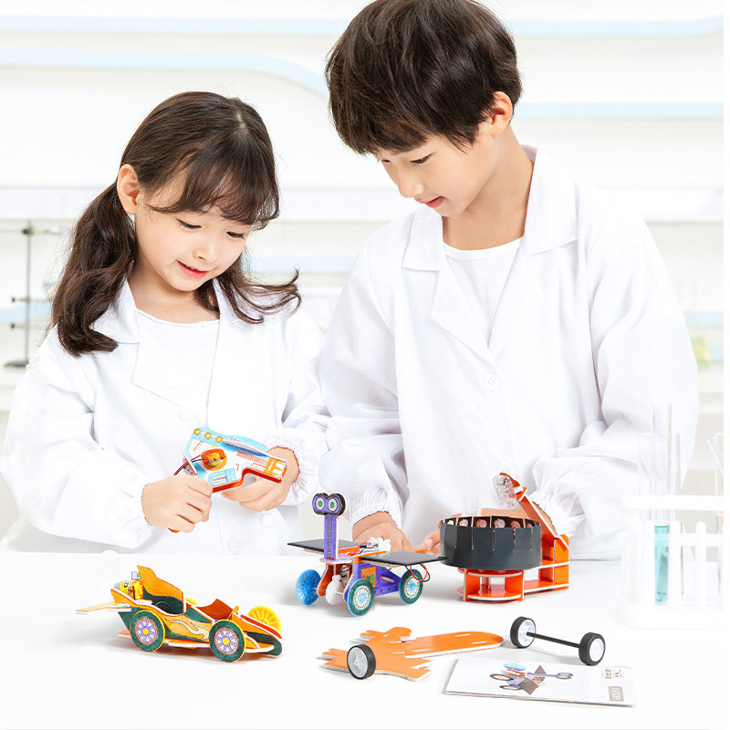 玩转科学小实验套装手工太阳能玩具 光彩年华科学实验