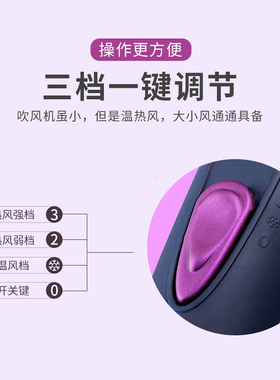 康夫出租房家用吹风机折叠恒温