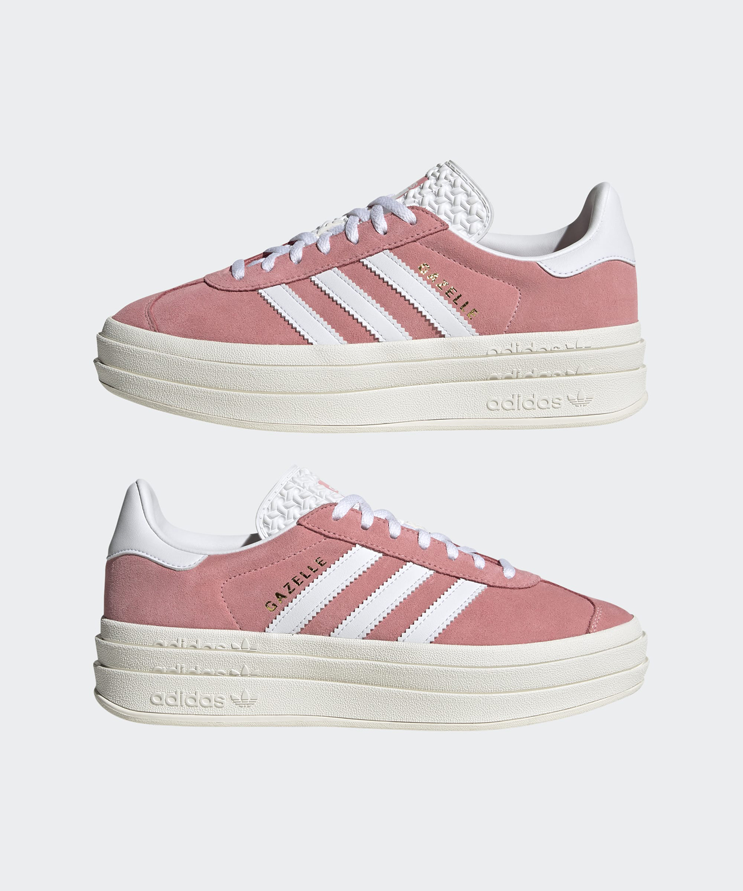 Adidas阿迪达斯24SS三叶草GAZELLE增高休闲板鞋女鞋IE0428 IE0429 - 图3