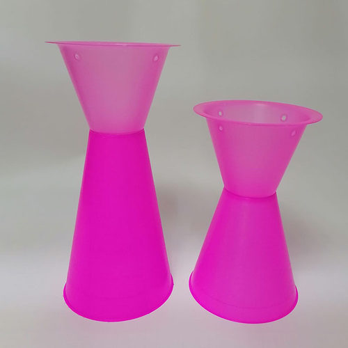 花束包装内胆 鲜花包装包花神器 塑料花桶鲜 花模具 新手包花箭筒 - 图3