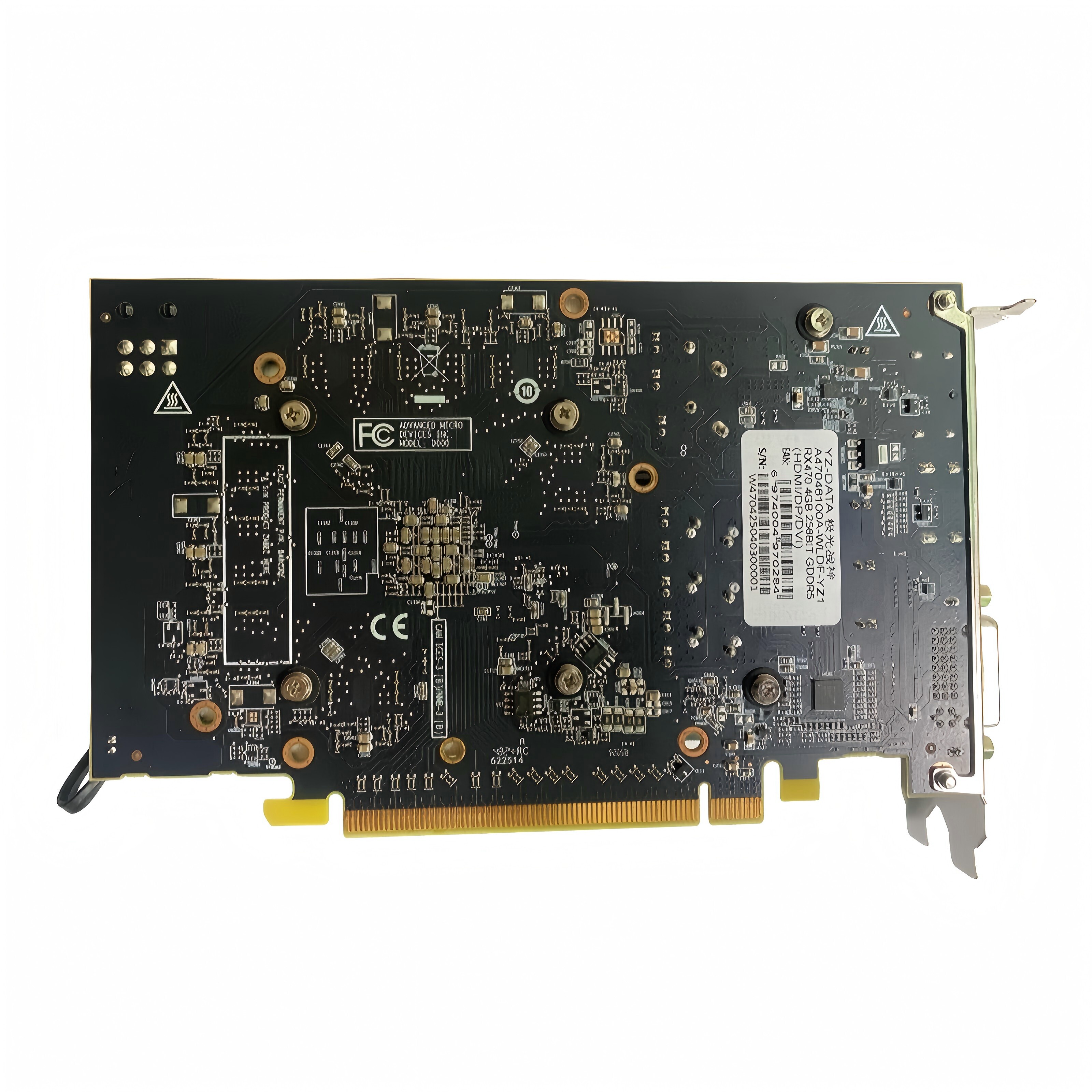 肥猫家の店 RX470D 4G D5 雪装白色 黑苹果  电竞游戏独立显卡 - 图2