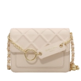 Универсальная небольшая сумка, сумка через плечо, сумка на одно плечо, цепь, изысканный стиль, коллекция 2022, в западном стиле, на цепочке