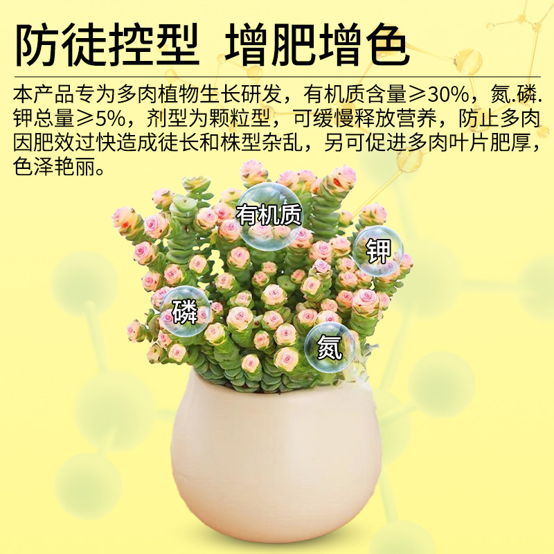 卡纳玛朵魔粒多肉型有机颗粒缓释肥多肉活化土壤增肥增色肥料家用,淘宝优惠券,粉丝福利购,淘宝优惠卷