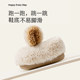 Children's cotton slippers, winter children's home shoes, baby cotton shoe bags, toddler girls' indoor furry slippers, autumn and winter