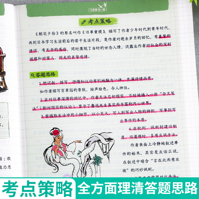 初中生中考必考名著精讲细练初中名著导读考点精练七八九年级上下册必读名著十二本初一二三专项阅读理解总复习同步解读正版资料 - 图1