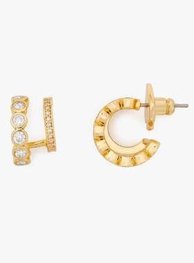 2026新货更新中欧美时尚ks镶嵌水晶耳钉耳环耳饰品 Stud Earrings