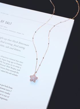 满天星极细闺蜜项链女抖音同款