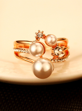 珍珠贝壳韩国设计个性ins潮女