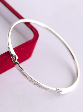 手链手镯小众钛钢时尚女