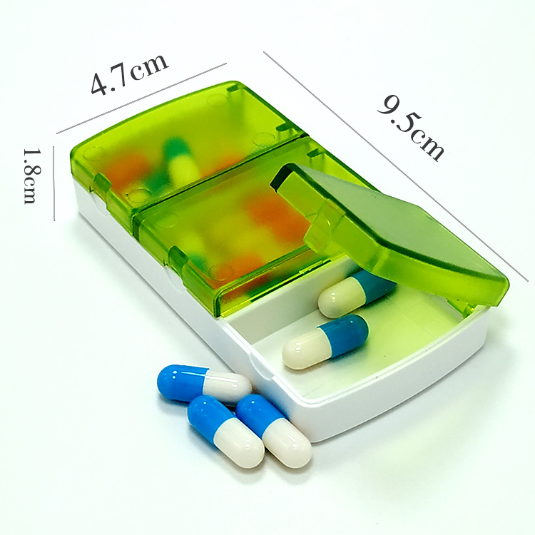 随身便携迷你小药盒上班族分装盒学生收纳盒药品方便携带盒三餐日-图1