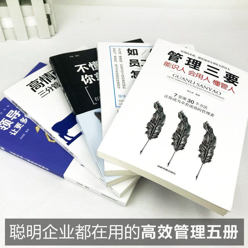 全10册 领导力的法则管理类书籍回话的技术不懂带团队就自己累说话心理学所谓高情商管理三要就是会说话跟任何人聊得来原则 - 图0