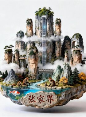 南岳衡山冰箱贴2026新款金属浮雕磁贴湖南旅游纪念品文创伴手礼物