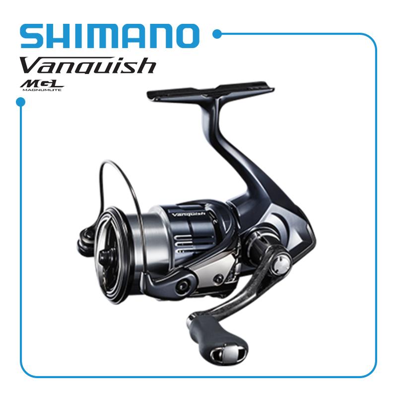 禧玛诺23Vanquish万奎士超轻浅线杯斜口远投路亚鱼轮双摇臂超远投 - 图1