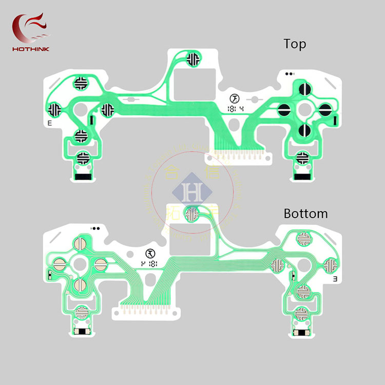 PS4手柄导电膜 PS4 PRO手柄导电膜软胶垫 PS4手柄维修配件多型号 - 图2