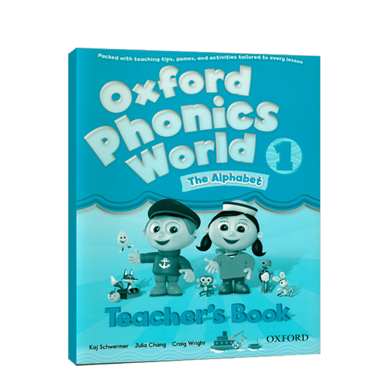 【进口直营】原版进口新版Oxford Phonics World 1 2 3 4 5 6级别教师用书OPW牛津少儿英语自然拼读发音规则教材赠音频视频资料
