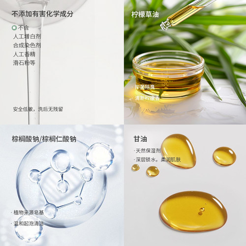 ecostore宜可诚柠檬草洗澡香皂控油清洁沐浴男士可用洁面皂80g - 图1