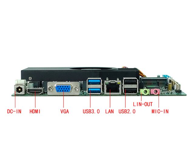 ELSKYQM6637 industrial control motherboard with WIFI interface