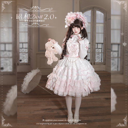 二批尾款【昭和doll1.0&2.0】doll感lolita连衣裙梦孚子 - 图1