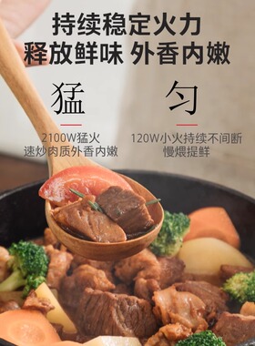 东芝小体积大火力多功能电磁炉