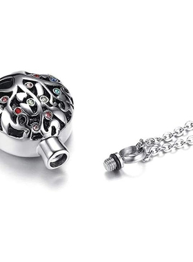 wk情侣钛钢定制刻字照片纪念吊坠