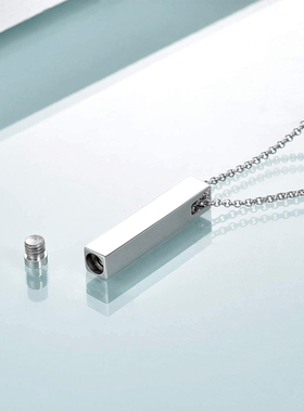 宠物骨灰吊坠项链纪念猫咪狗去世