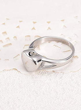 欧美流行宠物猫狗戒指骨灰饰品