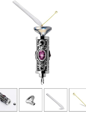 骨灰项链项链圆柱饰品