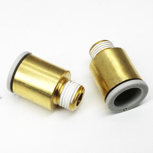 SMC气管快速接头KQ2H06-M5A螺纹直通KQ2S08/04/10/12-M5A/01/02AS - 图1