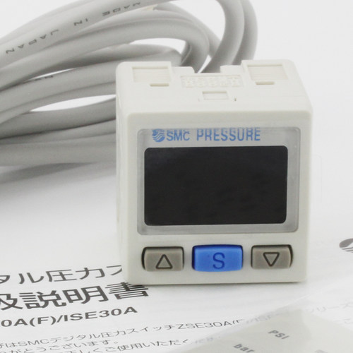 SMC真空数显压力开关ISE30A智能控制器ZSE30AF-01-NL/P/C/D压力表 - 图0