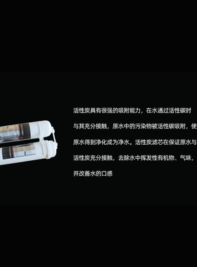 通用4分家用净水器双后置活性炭