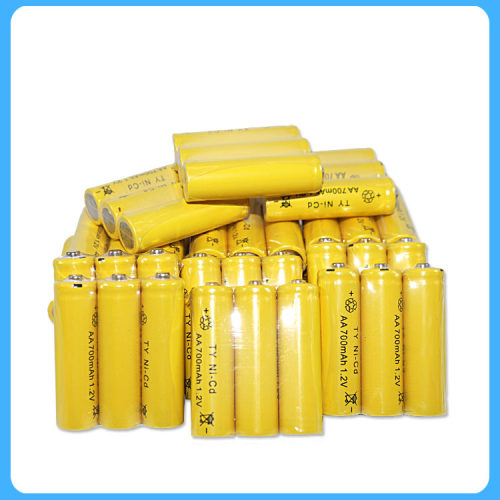 5号充电电池 AA1.2V700mAh镍镉电池 数码电动遥控玩具充电电池 - 图3