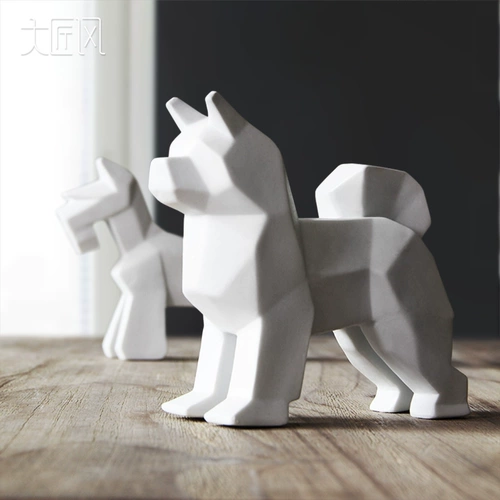 Нордические современные минималистские домашние ювелирные изделия Набор богатства творческая гостиная Керамические украшения в керамике