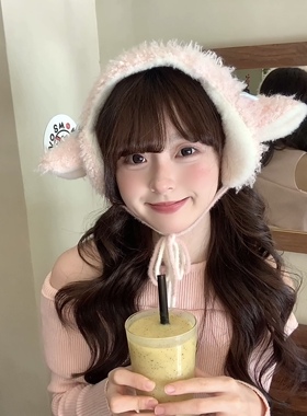 奈里原创小羊毛绒加厚保暖耳罩