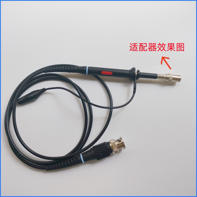 示波器探头适配器 BNC头附件 配件 探棒转换头接头快插P6100 2200